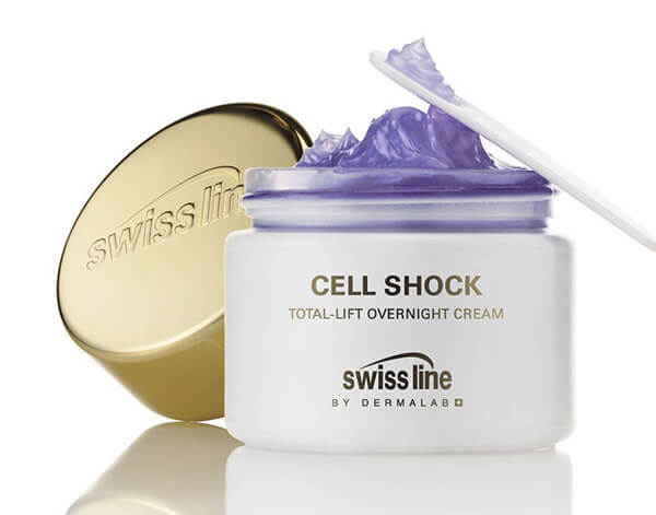 Kem nâng cơ chống lão hóa Swissline Cell Shock Total Lift Overnight Cream