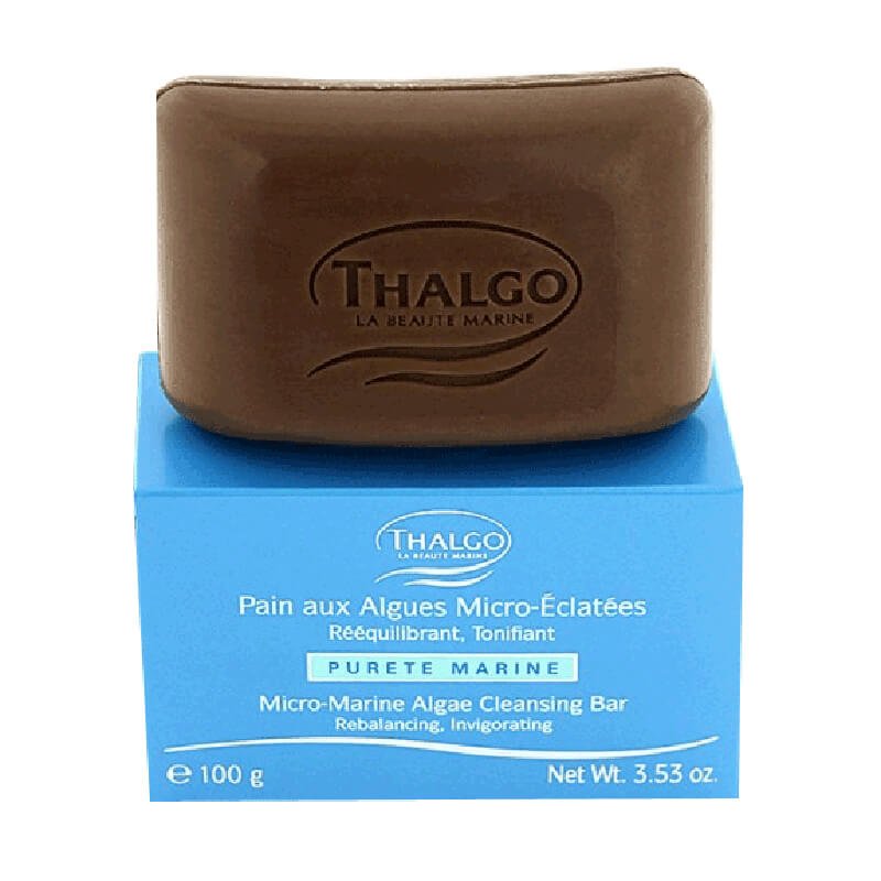 Xà Phòng Làm Sạch Da Tảo Biển Thalgo Marine Algae Cleansing Bar 100g