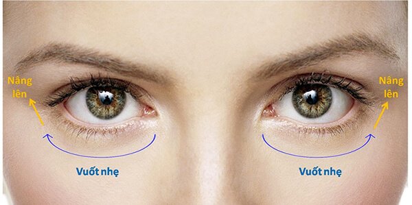 gel trị quầng thâm và bọng mắt Swissline De Puffing Moisturizer