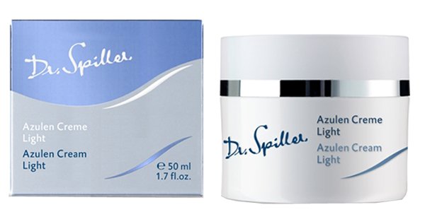 Kem dưỡng chống kích ứng cho da dầu Dr Spiller Azulen Cream Light 50 ml