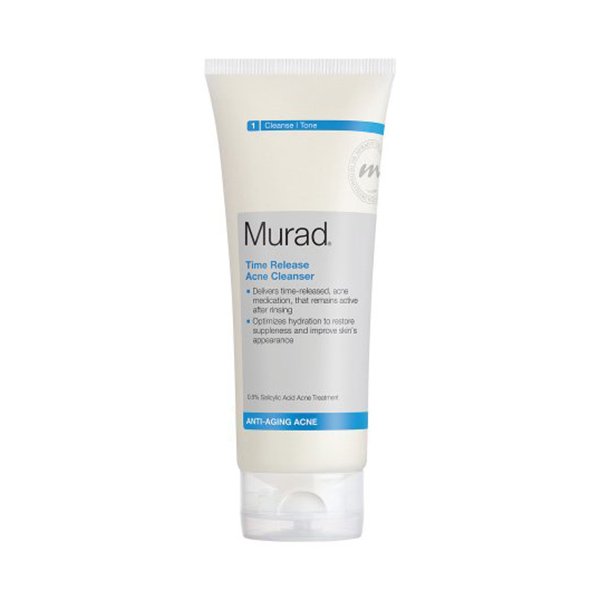 Sữa rửa mặt giảm mụn, chống lão hóa da Murad Time Release Acne Cleanser