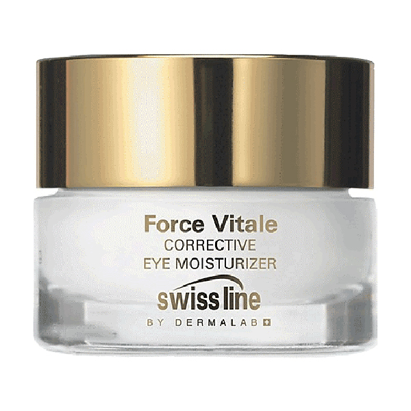 Kem cấp ẩm giảm nếp nhăn vùng mắt Swissline Force Vitale Corrective Eye Moisturizer 15 ml