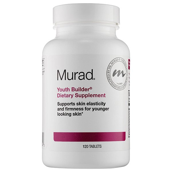 Murad Youth Builder Dietary Supplement 120 viên – Viên uống collagen trẻ hóa da cấp tốc đến từ Hoa Kỳ