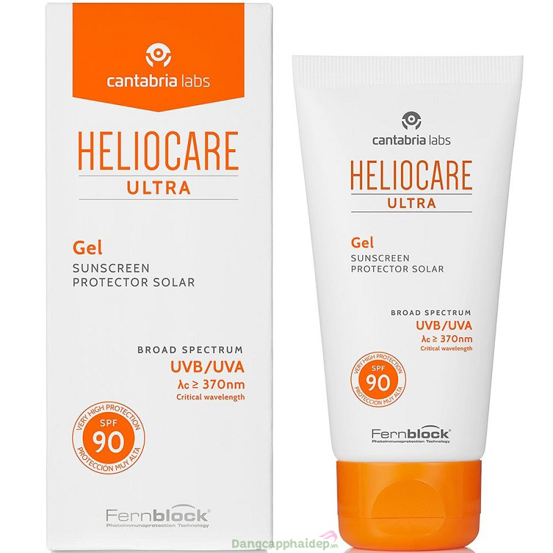 Gel chống nắng Heliocare Ultra Gel SPF 90, sản phẩm thuộc tập đoàn Heliocare – Tây Ban Nha