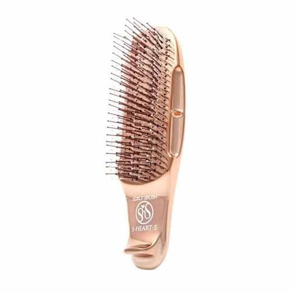 Lược gội đầu Scalp Brush SHS World Model Short vàng - ngắn