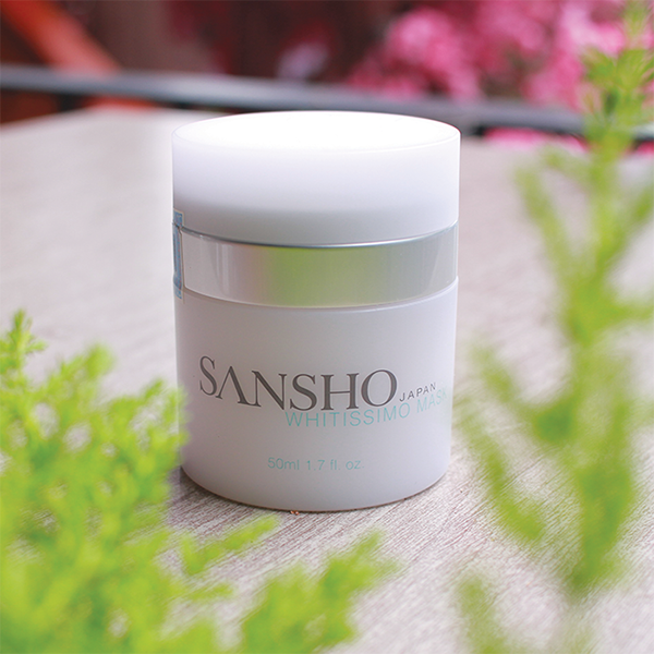 Sansho Whitissimo Mask 50ml - Mặt nạ chống lão hóa làm trắng da tự nhiên