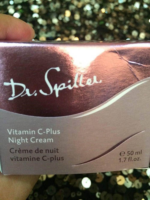 kem dưỡng trắng da ban đêm Dr Spiller Vitamin C Plus Night Cream
