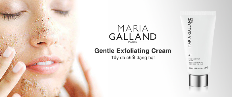 Kem tẩy tế bào chết Maria Galland Gentle Exfoliating Cream For The Face