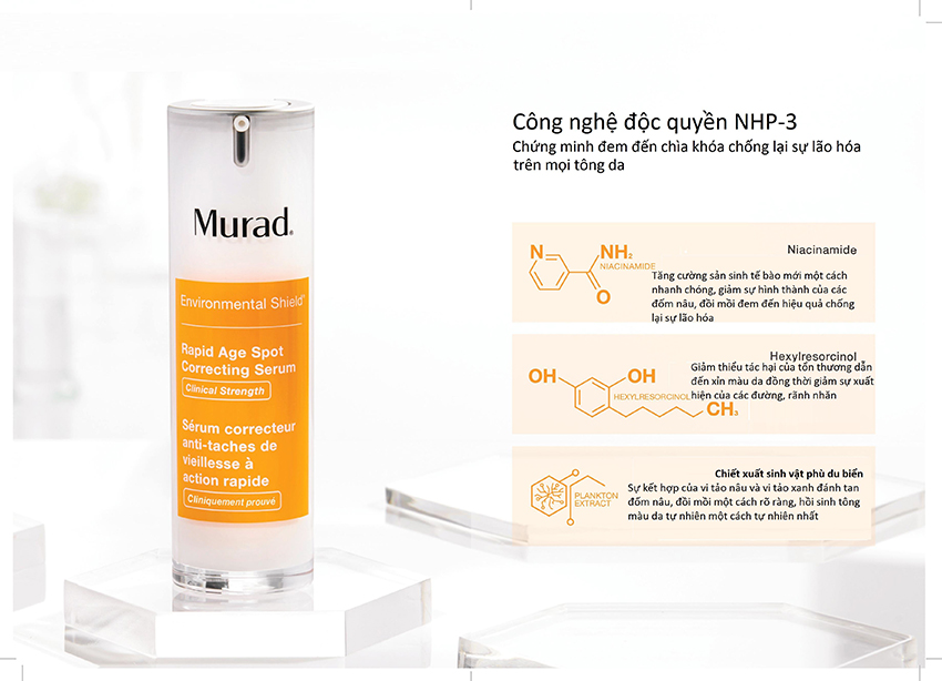 Murad Rapid Age Spot Correcting Serum 30 ml - Serum giảm thâm nám cao cấp chỉ trong 7 ngày đến từ Hoa Kỳ