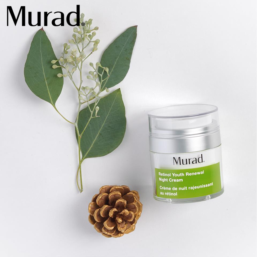 Murad Retinol Youth Renewal Night Cream 50 ml – Kem dưỡng đêm giảm nếp nhăn, trẻ hóa da cấp kỳ dành cho phụ nữ độ tuổi tiền mãn kinh