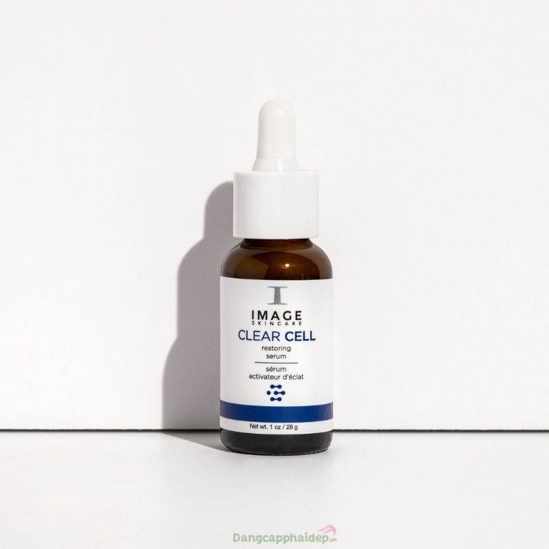 Image Clear Cell Restoring Serum Oil – Free 28g - Serum làm dịu da, kháng khuẩn và kiểm soát nhờn