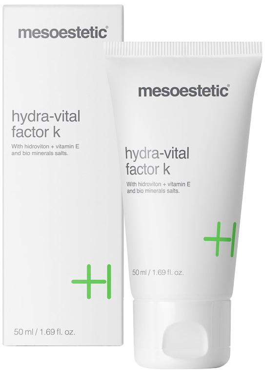 Kem dưỡng ẩm, làm sáng da Mesoestetic Hydra Vital Factor K 50ml – Tây Ban Nha