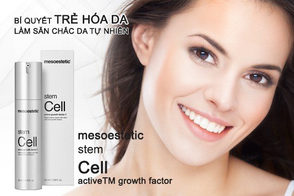 Kem dưỡng tế bào gốc trẻ hóa da Mesoestetic Stem Cell Active Growth Factor 50ml – Tây Ban Nha
