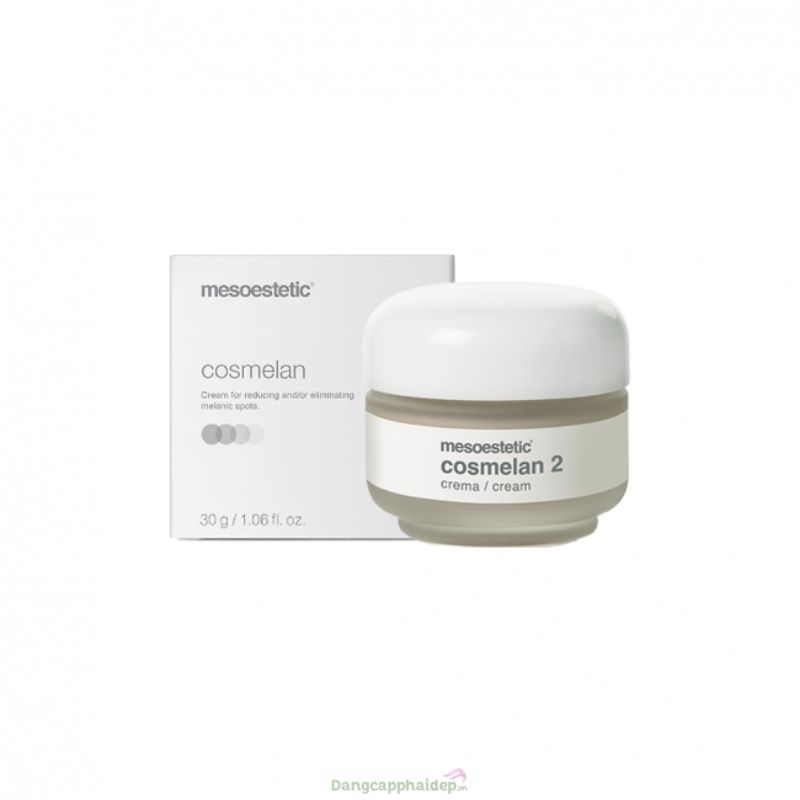 Kem trị nám Mesoestetic Cosmelan 2 được đánh giá là dòng kem trị nám tốt nhất Việt Nam hiện nay.