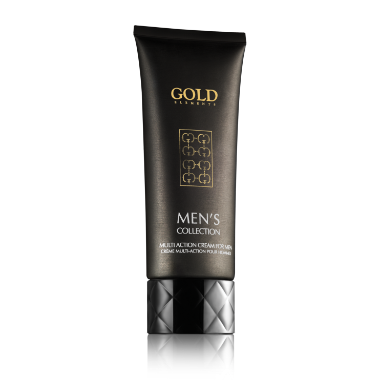 Gold Elements Multi Action Cream for Men - Sữa rửa mặt tái tạo làn da dành cho nam giới