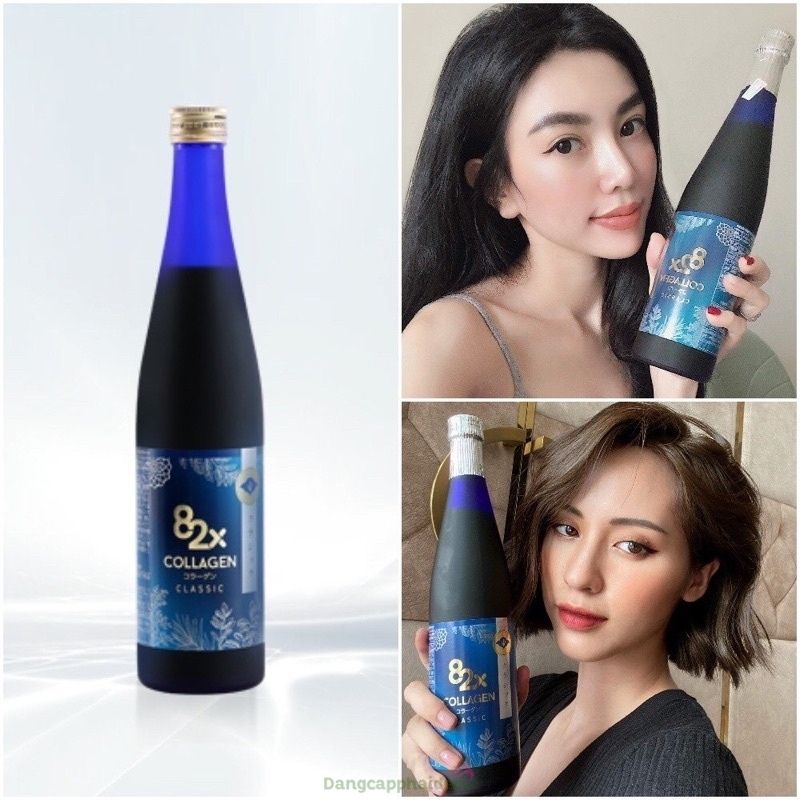 Hàng triệu phái đẹp Việt tin dùng nước uống collagen Collagen 82X Classic Nhật Bản. 
