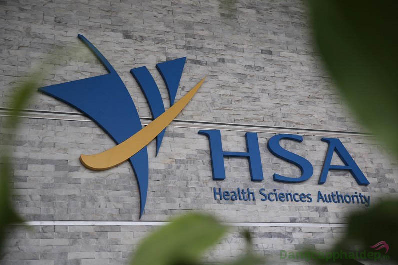 Health Sciences Authority - tổ chức nằm dưới sự quản lý của bộ Y Tế chính phủ Singapore