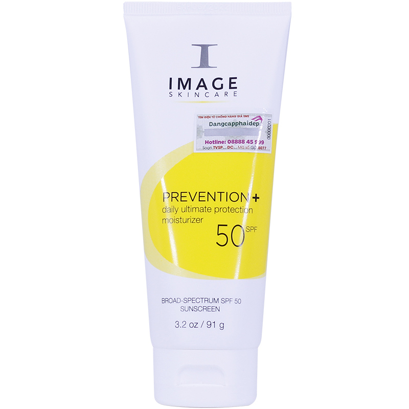 Kem Chống Nắng Image Spf 50 Prevention+ Daily Ultimate Protection Moisturizer 91g - "Bảo bối" chống nắng cho da hỗn hợp