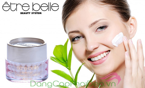 Làn da ẩm mượt, căng khỏe tự nhiên nhờ duy trì sử dụng Etre Belle Bi-Phasic Ceramide Complex