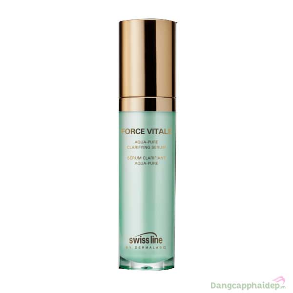 Serum giảm mụn, kiềm dầu Swissline Force Vitale Aqua-Pure Clarifying Serum 30ml - REF 1127