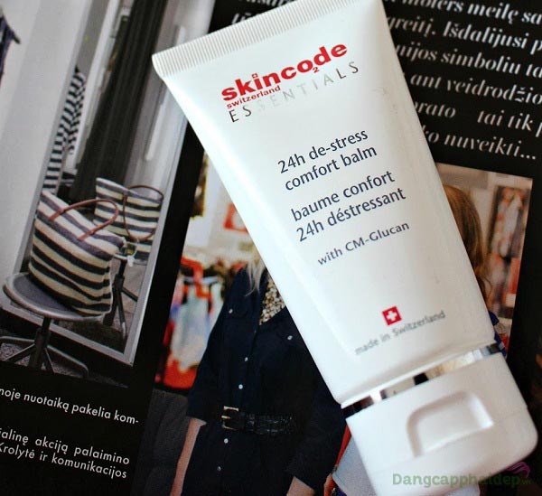 Skincode 24H De-Stress Comfort Balm - "Cứu nguy" cho da khô ráp, nhạy cảm với khả năng làm dịu mát da tức thì