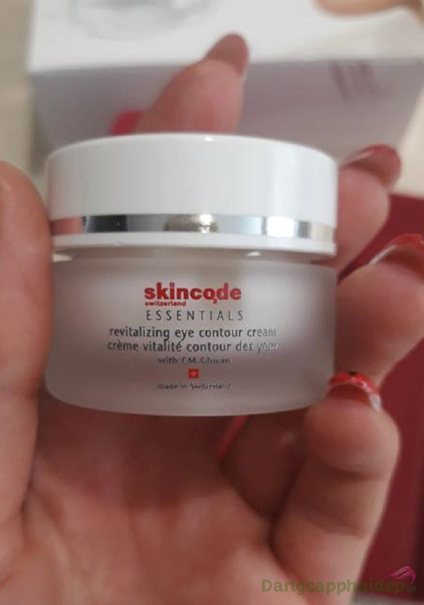 Skincode Revitalizing Eye Contour Cream - "Bí kíp" xóa tan bọng mỡ, quầng thâm và nếp nhăn nhanh chóng