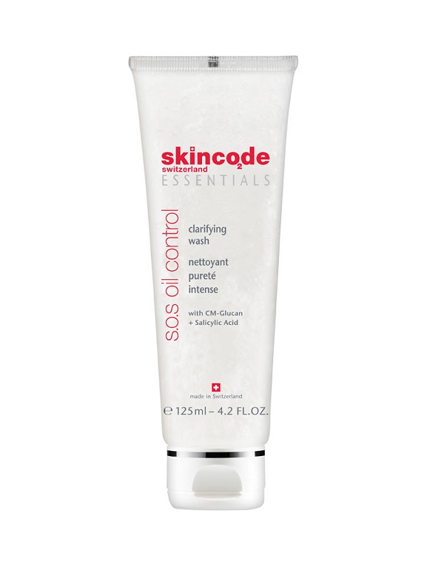 Skincode Essentials S.O.S Oil Control Clarifying Wash – Sữa Rửa Mặt Kiềm Dầu, Tinh Khiết Da