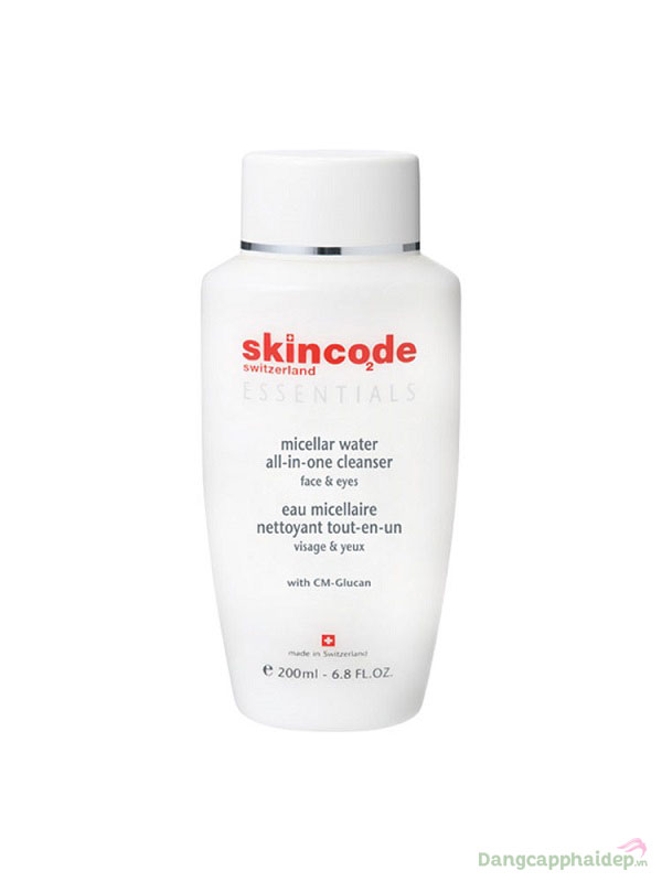 Skincode Micellar Water All In One Cleanser 200ml – Sữa Rửa Mặt Kiêm Tẩy Trang Dạng Nước