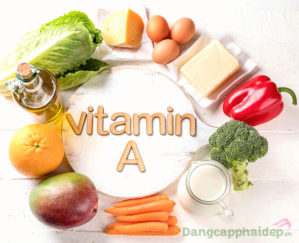 Chứa chiết xuất vitamin A