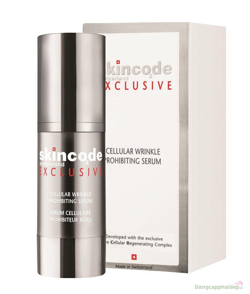Skincode Cellular Wrinkle Prohibiting Serum 30ml – Tinh Chất Xóa Nếp Nhăn, Trẻ Hóa Da Thụy Sĩ