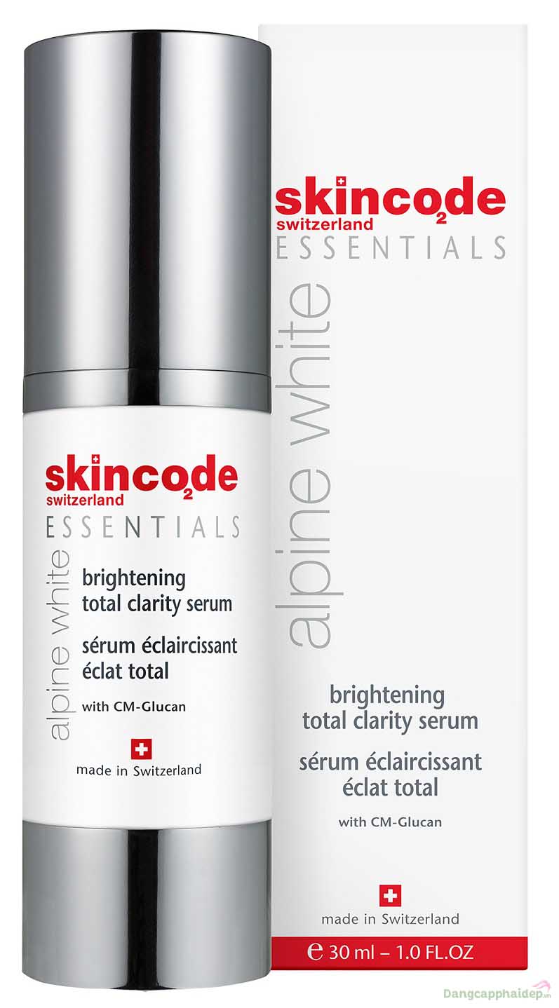 Skincode Brightening Total Clarity Serum – Xua tan nỗi ám ảnh da đen sạm, thâm nám  chỉ sau thời gian ngắn sử dụng