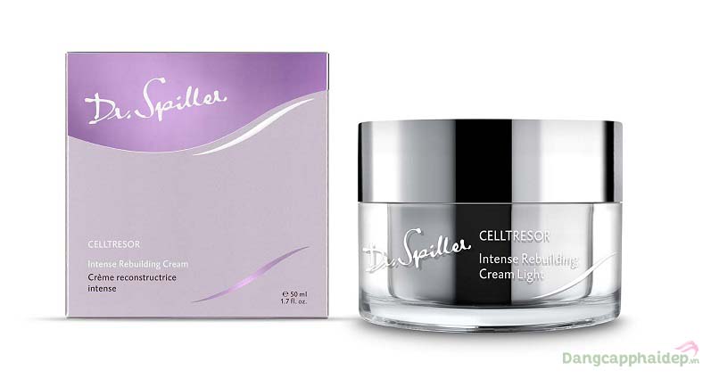Xóa nếp nhăn, tái tạo làn da căng khỏe chỉ với Dr.Spiller Celltresor Intense Rebuilding Cream Light