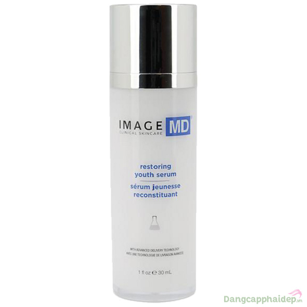 Image MD Restoring Youth Serum hấp thụ nhanh vào da và phát huy tối đa tác dụng phục hồi, trẻ hóa da