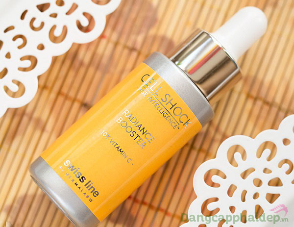 Muốn có làn da trắng sáng các nàng phải “bỏ túi” ngay Swissline Cell Shock Radiance Booster Vitamin C 10%