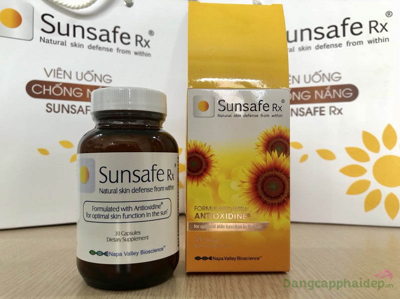 Viên uống chống nắng Sunsafe RX chính là "giải pháp" chống nắng, bảo vệ da toàn diện