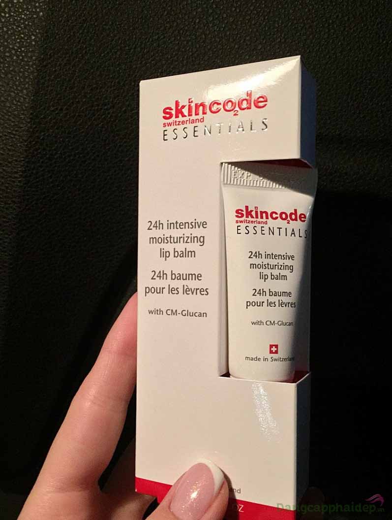 Son dưỡng ẩm, chăm sóc môi 24h Skincode 24h Intensive Moisturizing Lip Balm