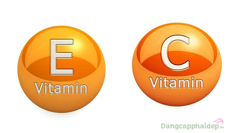 Vitamin E và vitamin C là những thành phần quan trọng có trong kem chống nắng Neova SPF44