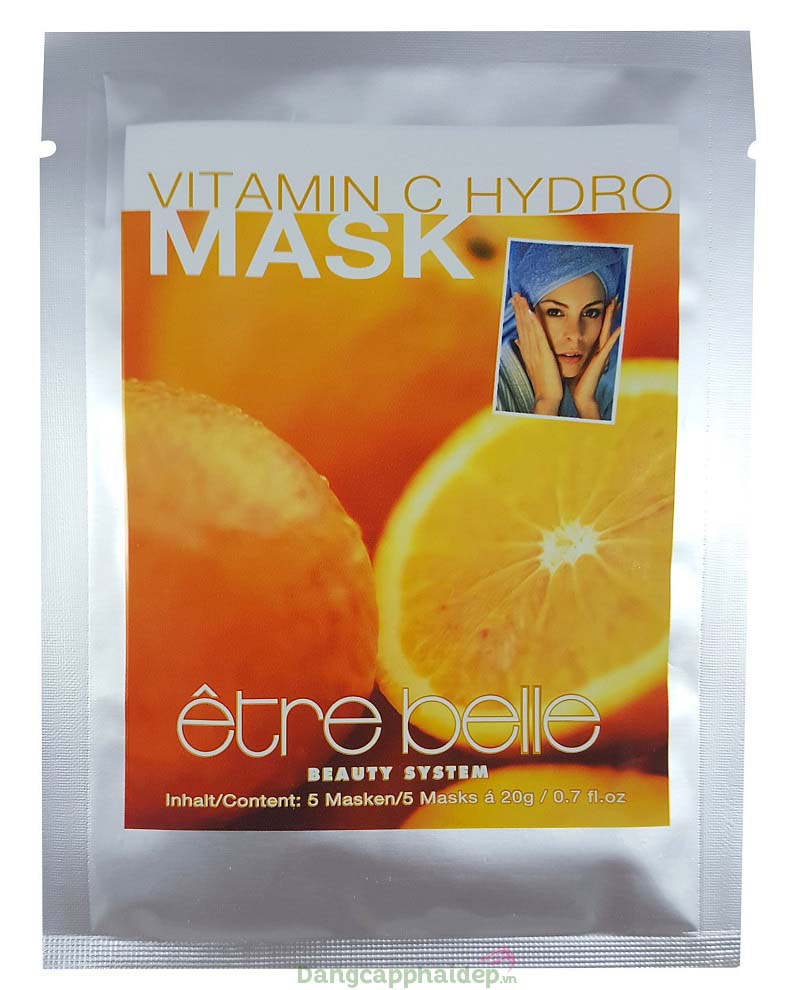 Mặt Nạ Dưỡng Tái Tạo Da Etre Belle Vitamin C Hydro Mask 5 miếng – Đức