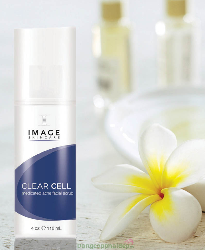 Làm sạch dịu nhẹ, ngừa mụn dễ dàng với sữa rửa mặt Image Clear Cell Medicated Acne Facial Scrub