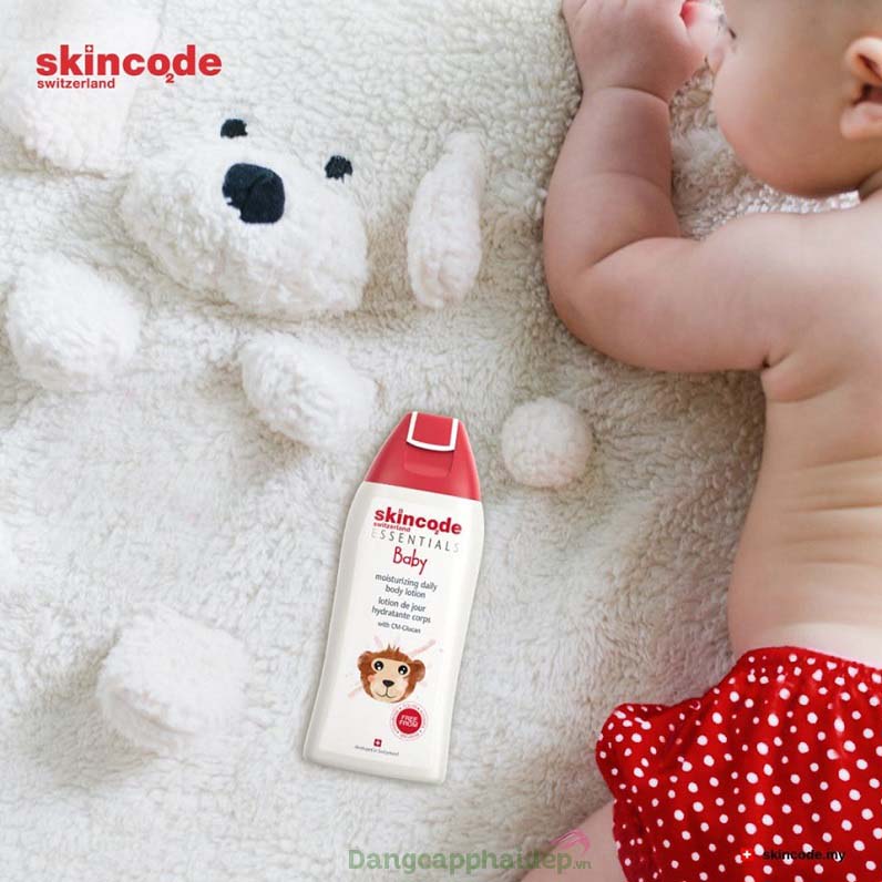 Skincode Moisturizing Daily Body Lotion dưỡng ẩm, bảo vệ toàn diện làn da mỏng manh của bé