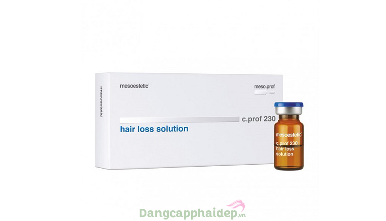 Mesoestetic C.Prof 230 dành cho những muốn kích thích tóc mọc nhanh, ngăn gãy rụng, phục hồi tóc...
