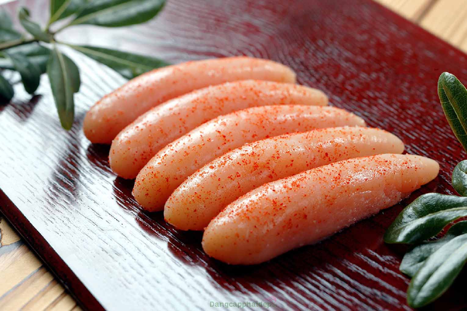 Trứng cá tuyết muối Mentaiko là món ăn rất được yêu thích tại Nhật Bản