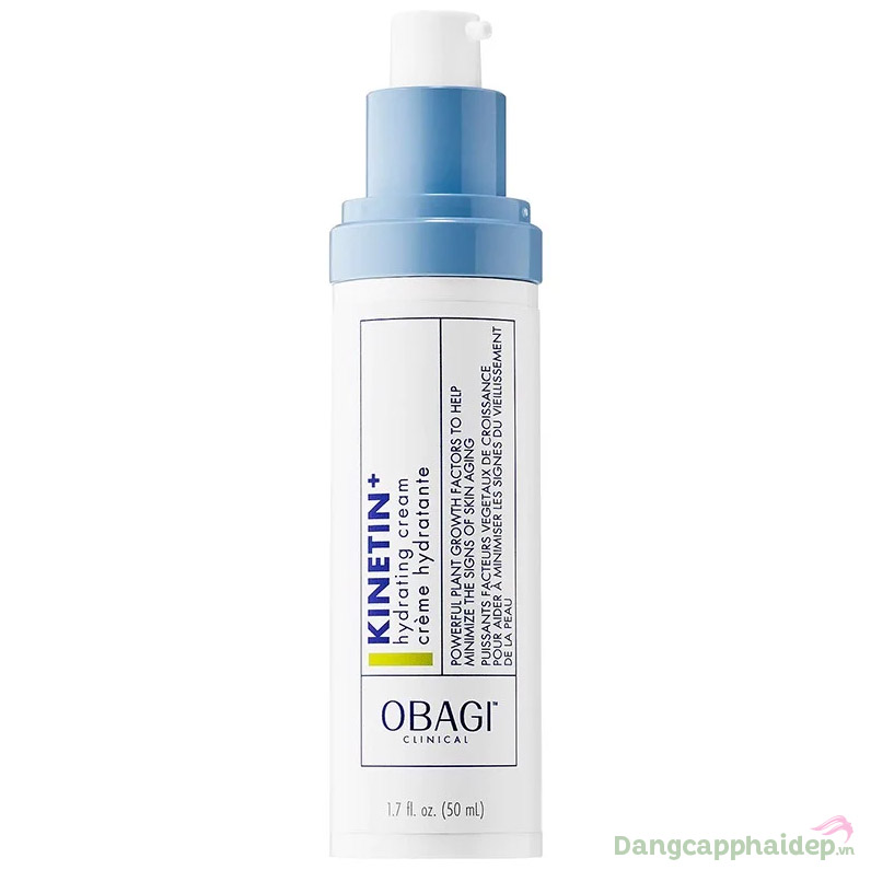 Kem dưỡng ẩm làm dịu da chống lão hóa Obagi Clinical Kinetin Hydrating Cream.