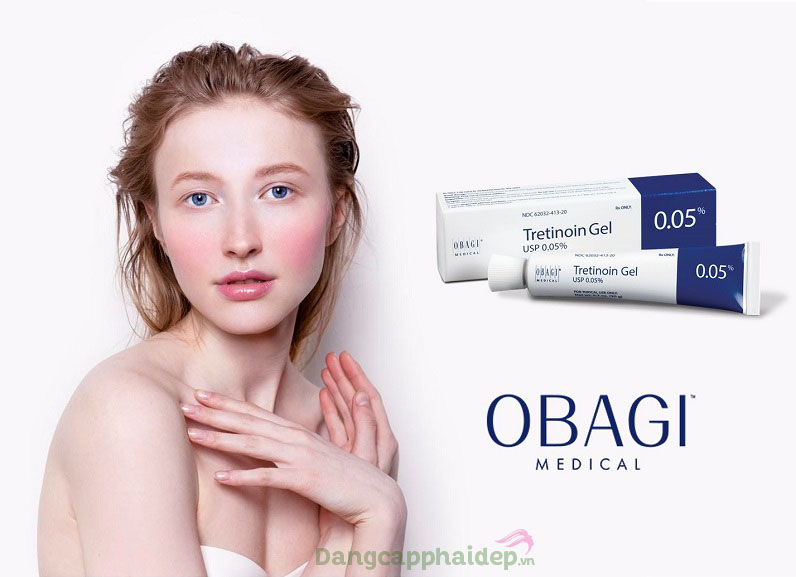 Các nhược điểm trên da đều được khắc phục hiệu quả sau thời gian sử dụng Obagi Tretinoin Gel 0.05%