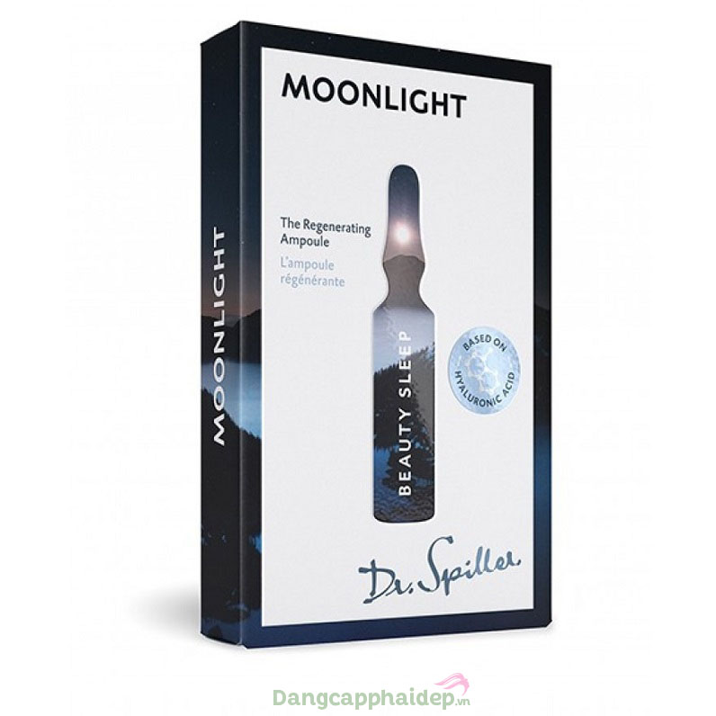 Tinh chất thải độc tái tạo da ban đêm Dr Spiller Moonlight Beauty Sleep The Regenerating Ampoule
