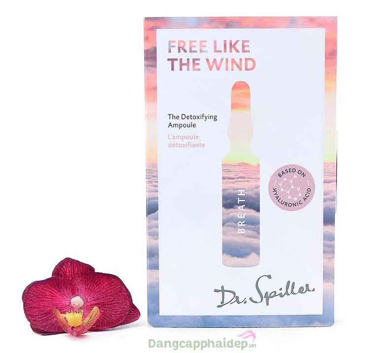 Dr Spiller Free Like The Wind Breath Detoxifying Ampoule – Tinh Chất Thải Độc, Làm Sạch Cho Da Dầu Mụn