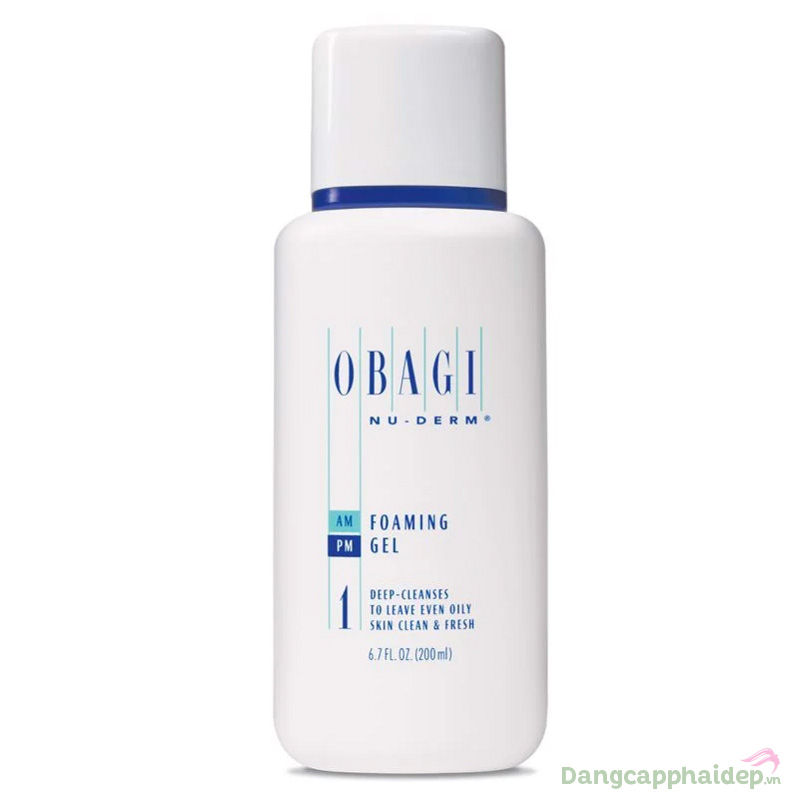Sữa rửa mặt Obagi NuDerm Foaming Gel dành cho da dầu mụn