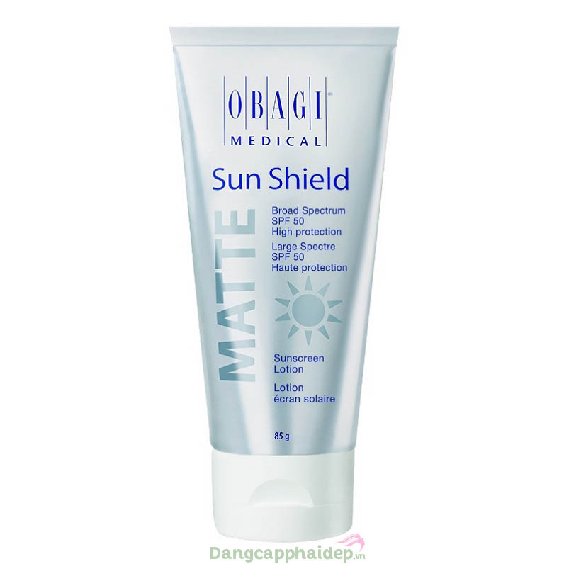 Kem chống nắng ngăn ngừa lão hóa Obagi Sun Shield Matte SPF 50 Premium