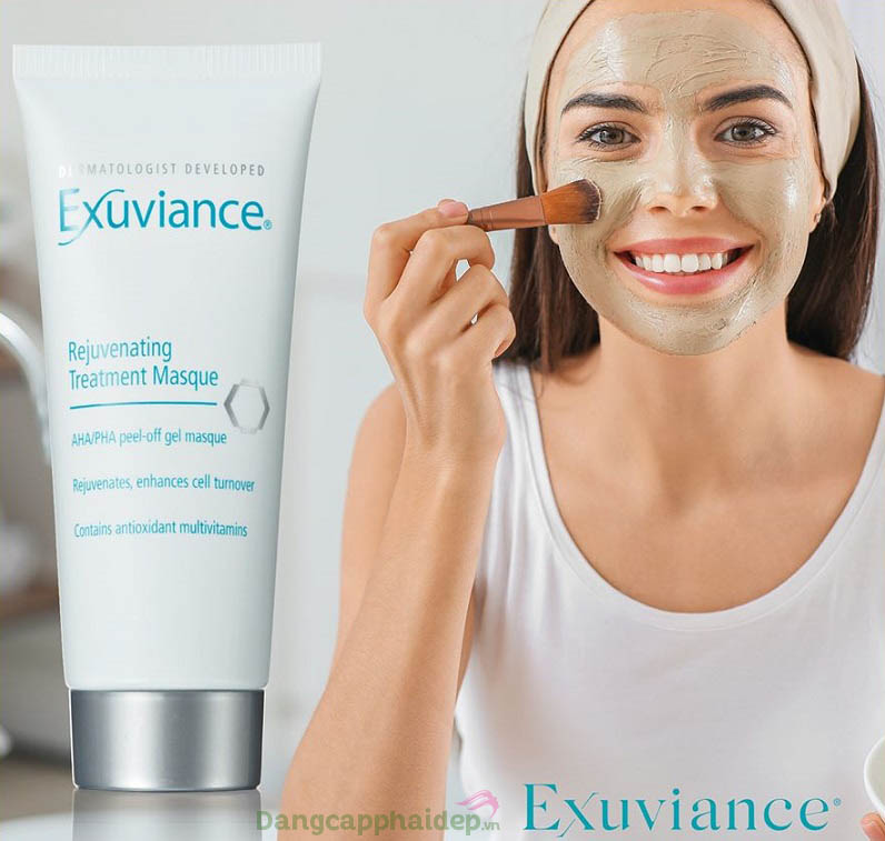Đắp mặt nạ Exuviance Rejuvenating Treatment Masque 1 lần/tuần