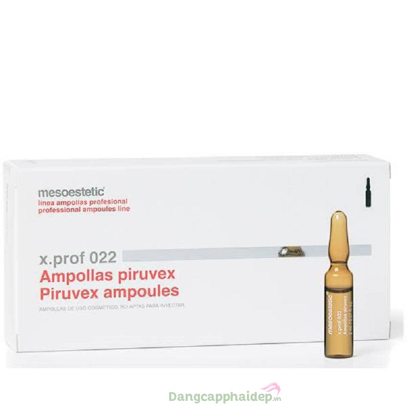 Mesoestetic X.Prof 022 Piruvex - giải pháp khắc phục toàn diện các khuyết điểm trên da